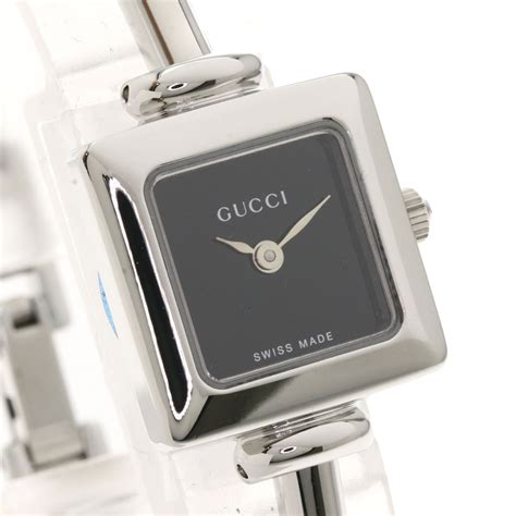 square gucci watch|vintage Gucci watch square face.